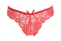 Sexy ladies underwear lace waist transparent seamless underwear temptation female underwear lace G-string head
