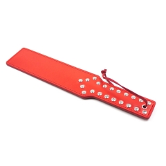 Erotic leather beat SP tool to punish red leather beat erotic female apparatus stage props