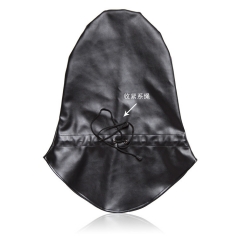 Guillotine Hood Bondage Gear Black