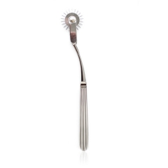 Stainless Steel Wheel Wartenberg Pinwheel Silver