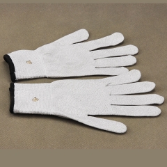 Adult erotic game toy for men's and women's accessories: high electric conductive massage gloves