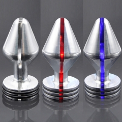 Aluminum anus men and women with electric shock G point anus.