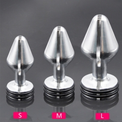 Aluminum anus men and women with electric shock G point anus.