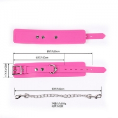 Handcuffs feet handcuffs silicone material binding bound women's hands and feet