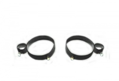 Red leather and leather handcuffs shackles connected to hot couple leather toys toys