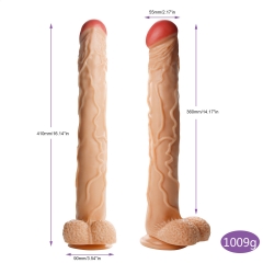 Couples fun big dildo,16"