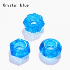Clink ring penile crystal ring colorful transparent spike ring