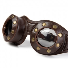 Steampunk industrial retro goggles