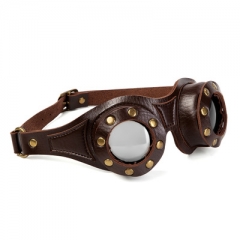 Steampunk industrial retro goggles