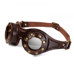 Steampunk industrial retro goggles