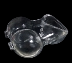 Delayed ring testicular clasp