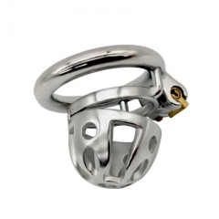 Male metal stainless steel phallus lock chastity lock