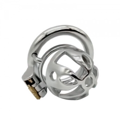 Male metal stainless steel phallus lock chastity lock