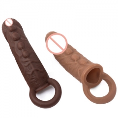Silicone penis sleeve