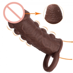 Silicone penis sleeve