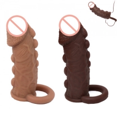 Silicone penis sleeve