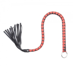 Black and white queen party show bullwhip manufacturers selling props Adult supplies dance fun whip
