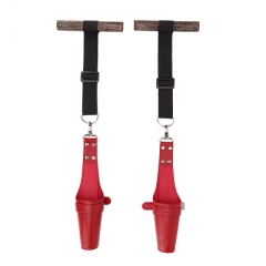 Door hanging handcuffs
