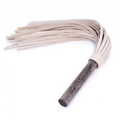 Fun whip antique log head layer cowhide