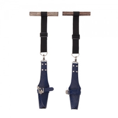 Door hanging handcuffs
