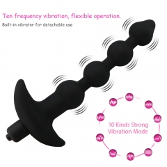 Wholesale silicone interlocking anal plug