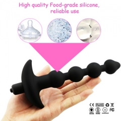 Wholesale silicone interlocking anal plug