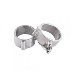 SM fun handcuffs, easy to use, practical and convenient, 304 stainless steel material, safe and firm Customizable