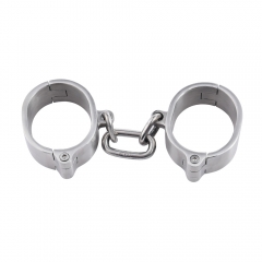 SM fun handcuffs, easy to use, practical and convenient, 304 stainless steel material, safe and firm Customizable