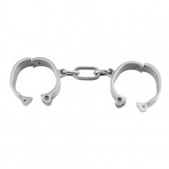 SM fun handcuffs, easy to use, practical and convenient, 304 stainless steel material, safe and firm Customizable