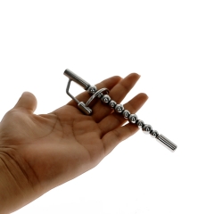 men's stainless steel metal rod inserted urethral plug comrades taste urethral dilator Adult supplies