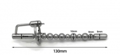 men's stainless steel metal rod inserted urethral plug comrades taste urethral dilator Adult supplies