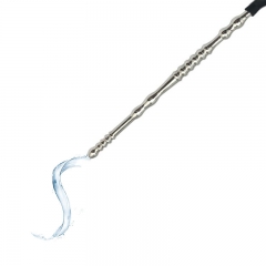 Silicone Stainless Metal Double Head Beads Catheter Urethral Sounds Male Dilator Penis Plug Massager BDSM Insert Sex Toy