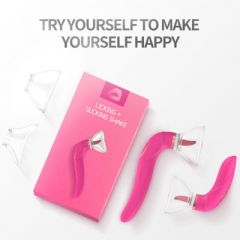 Tongue licking vibrator sucking vibrator tongue female masturbation device