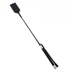 Spike leather whip black handle European and American export metal racquet nails