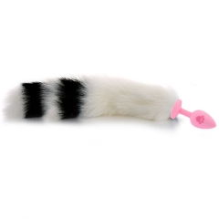 Adult supplies offbeat anal plug anal toys toys silicone silicone fox's tail anal plug 4 color silicone trumpet