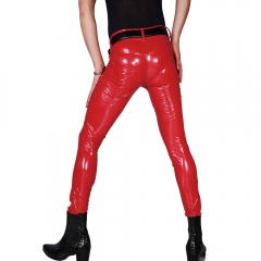 Sexy nightclub motorcycle tights with tight legs