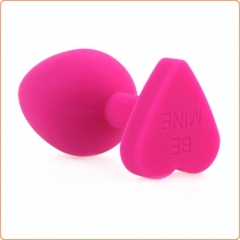 Heart Silicone Anal Plug