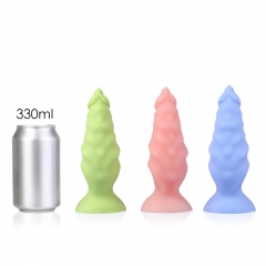 Coral anal plug male and female posterior masturbator