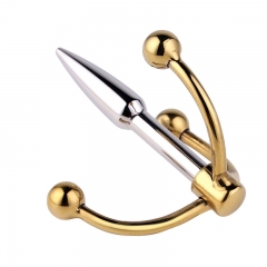 Male adult sex toys metal horse eye rod stainless steel urethral block exercise expansion masturbation massage prop