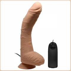 Powerful suction cup massage stick