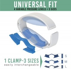 Men's silicone pad penile clip portable wear comfortable soft clamp shackle ring sex ring