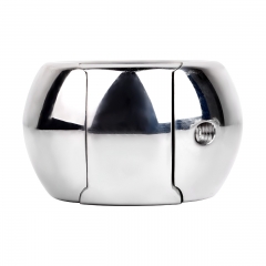 FRRK3213 Male metal scrotum weight locking ring advanced to increase the weight of the penis exercise locking ring