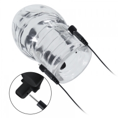 Male electric shock penile trainer numbing and reducing sensitization lasting