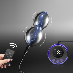 Bipolar electric anal plugs Metal anal plugs for men and women