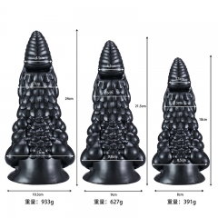 Big shot bead Kirin shaped rear court anal plug